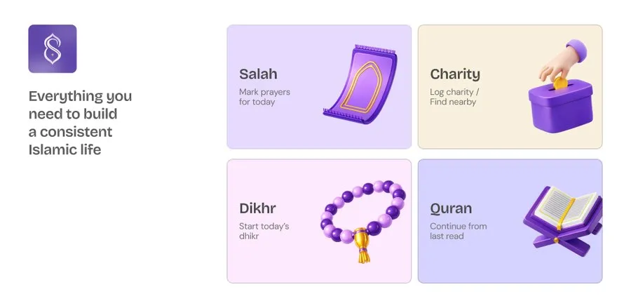 SafaLife: Salah, Charity, Dhikr and Quran in one app